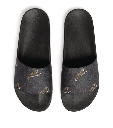 harrods mens gucci sandals|Slides & Sandals for Men .